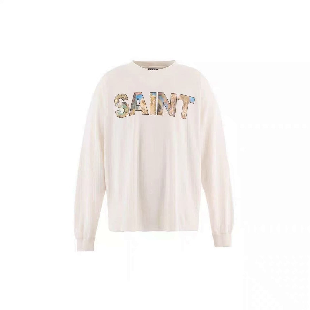 Saint Michael Metallic Arch Logo Vintage Sweatshirt
