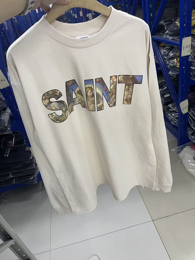 Saint Michael Metallic Arch Logo Vintage Sweatshirt