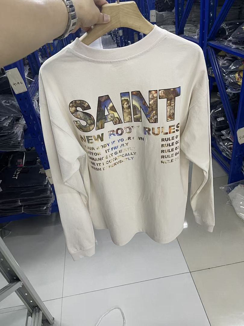 Saint Michael Metallic Arch Logo Vintage Sweatshirt