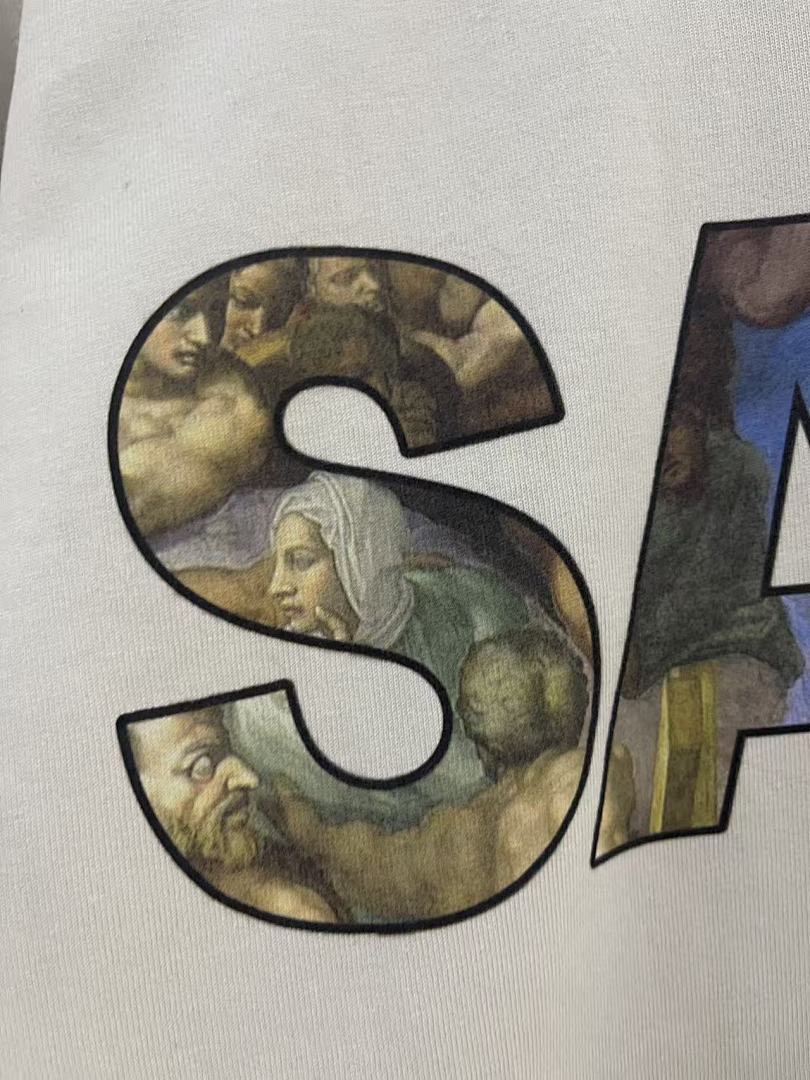 Saint Michael Metallic Arch Logo Vintage Sweatshirt