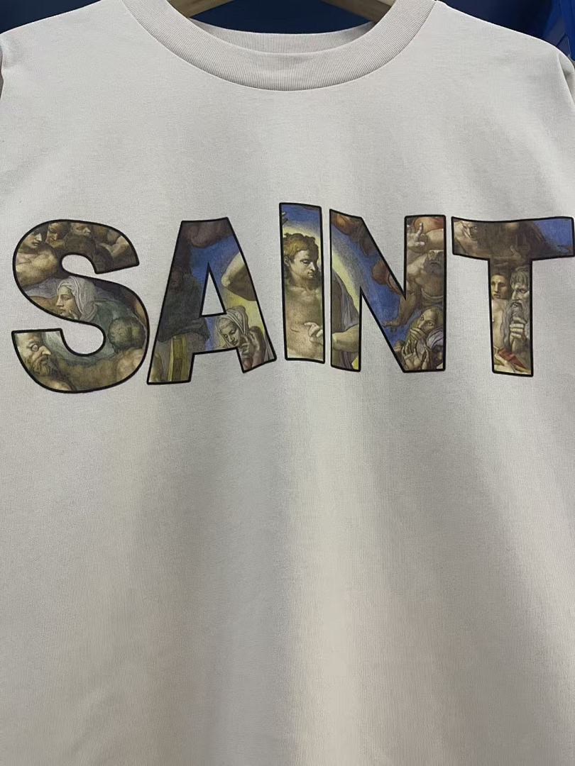 Saint Michael Metallic Arch Logo Vintage Sweatshirt