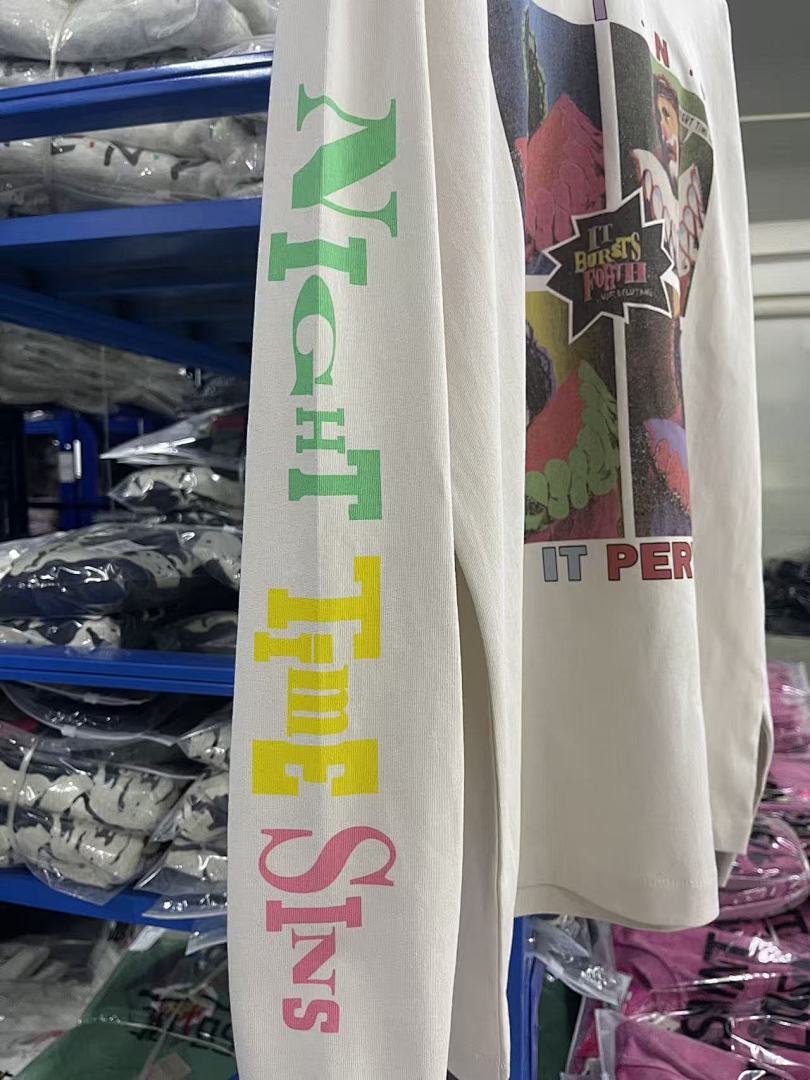 Saint Michael Pop-Art Collage Printed Sweatshirt