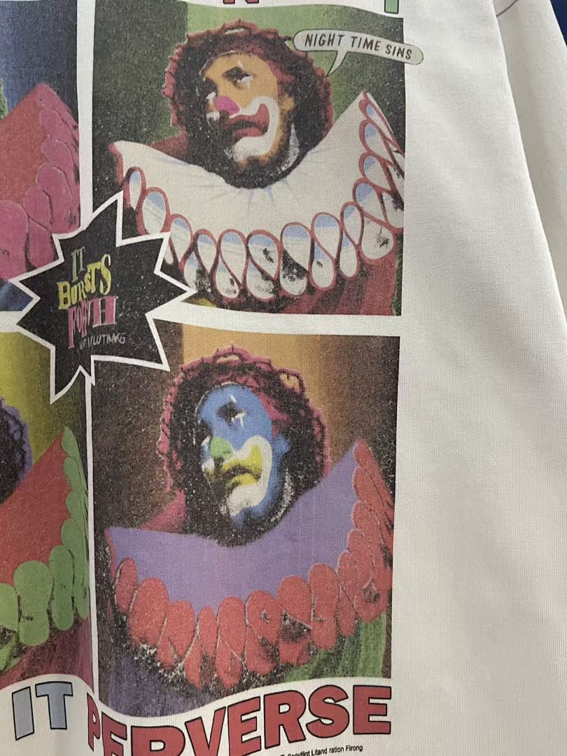 Saint Michael Pop-Art Collage Printed Sweatshirt