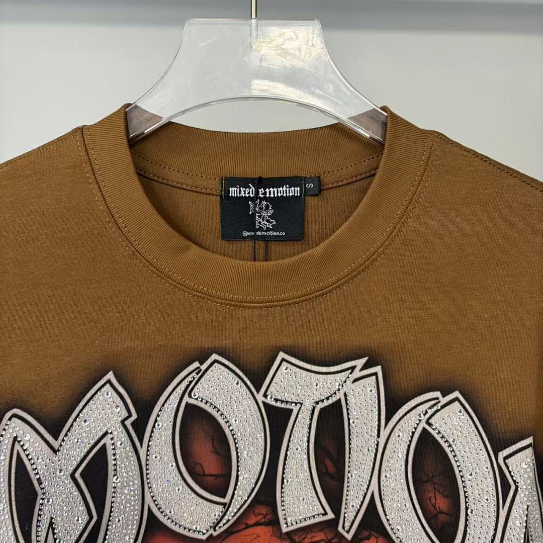 Mixed Emotion Graphic Vintage Tee