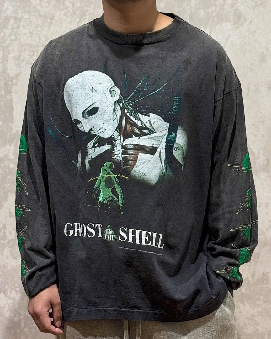 Saint Michael Figure Graphic & Back Illustration Sweatshirt