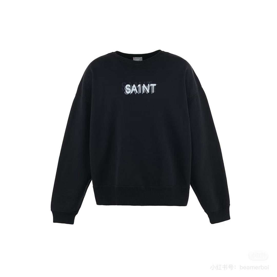 Saint Michael ST1029 Minimal Chest Logo Sweatshirt