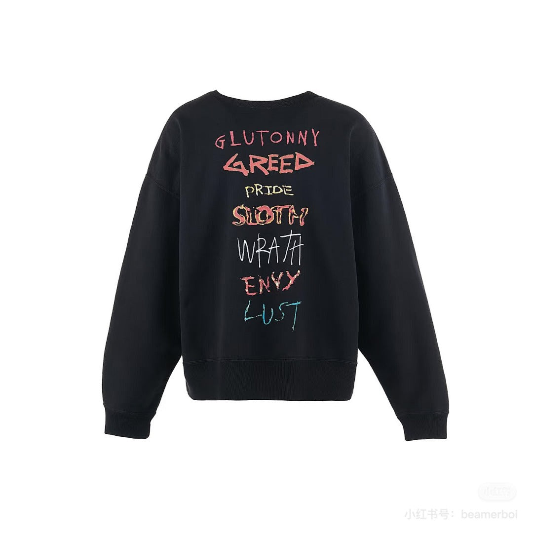 Saint Michael ST1029 Minimal Chest Logo Sweatshirt