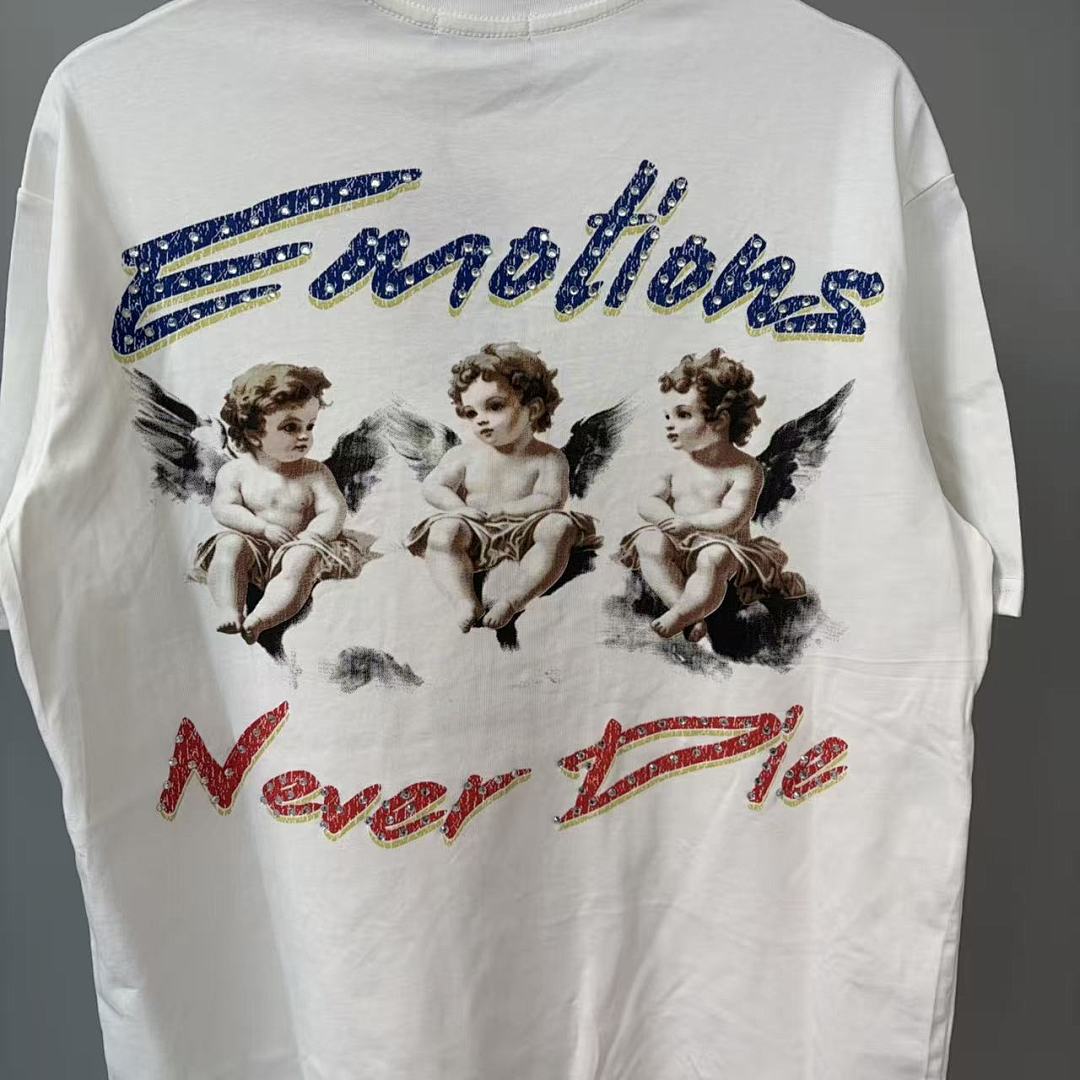 Mixed Emotion Illustrated Typography Tee