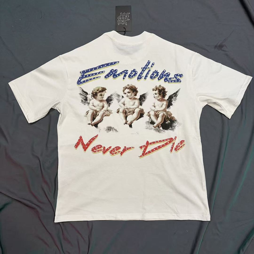 Mixed Emotion Illustrated Typography Tee