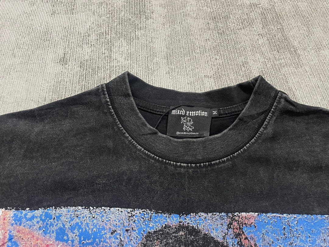Mixed Emotion Retro Photo Graphic Tee