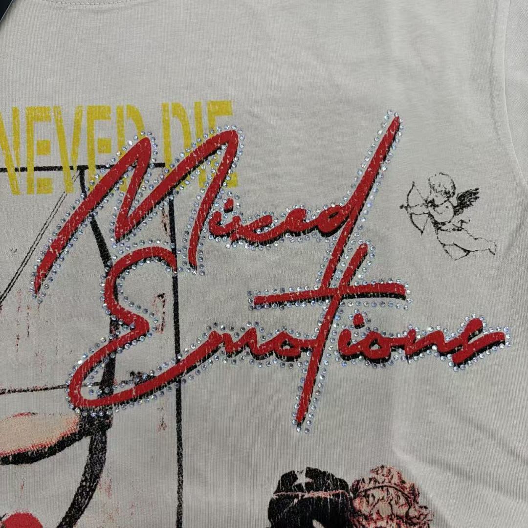Mixed Emotion Vintage Typography Graphic Tee