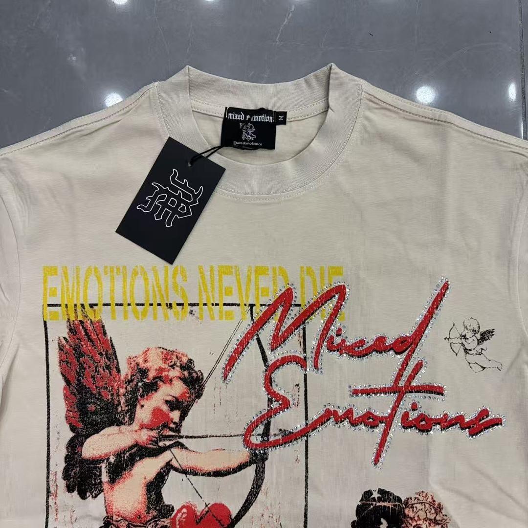 Mixed Emotion Vintage Typography Graphic Tee