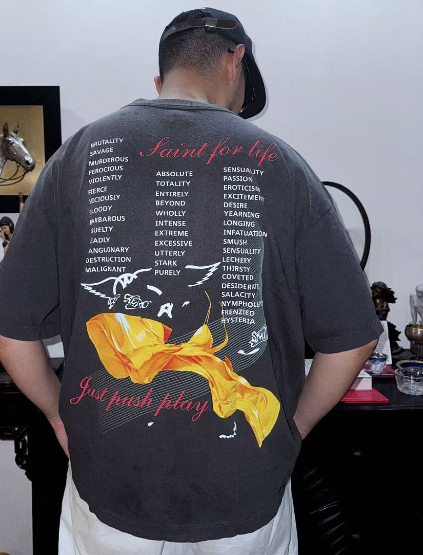 Saint Michael Illustrated Graphic Tee