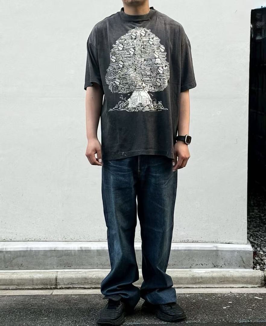 Saint Michael Skull Graphic Tee