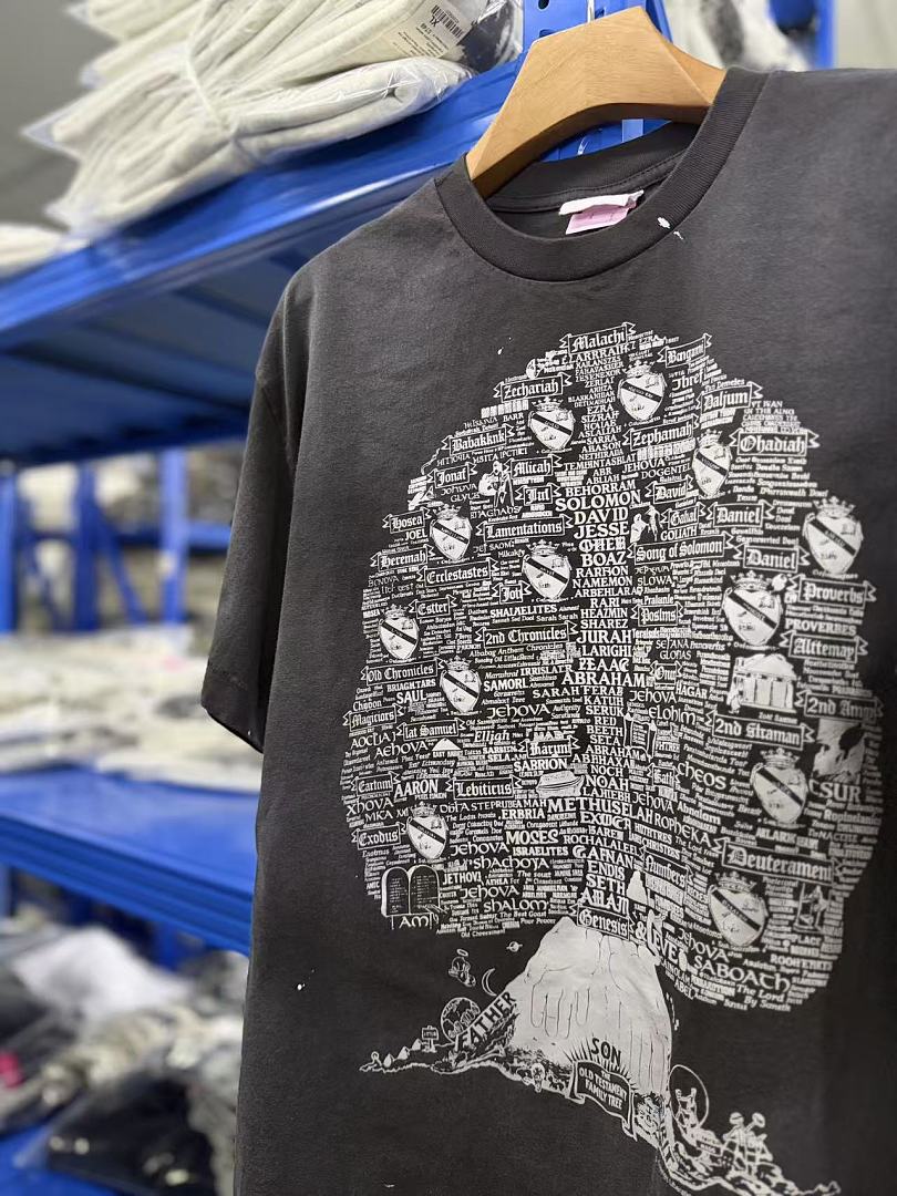 Saint Michael Skull Graphic Tee