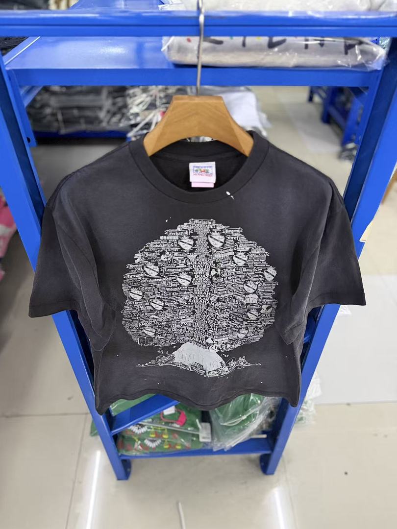 Saint Michael Skull Graphic Tee