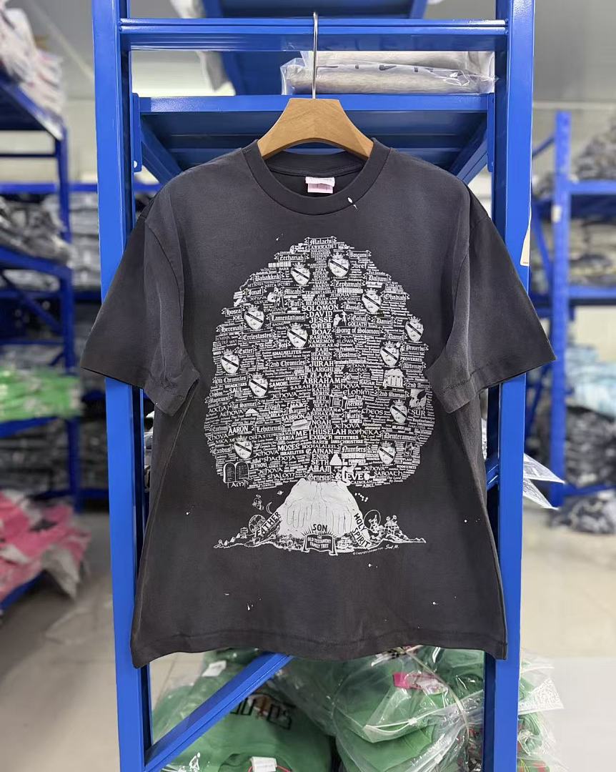 Saint Michael Skull Graphic Tee