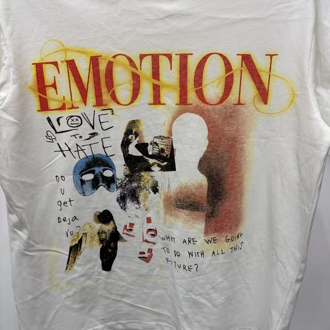 Mixed Emotion Character Graphic Tee