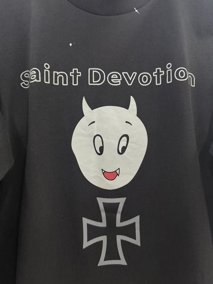 Saint Michael Devil Illustration Graphic Sweatshirt