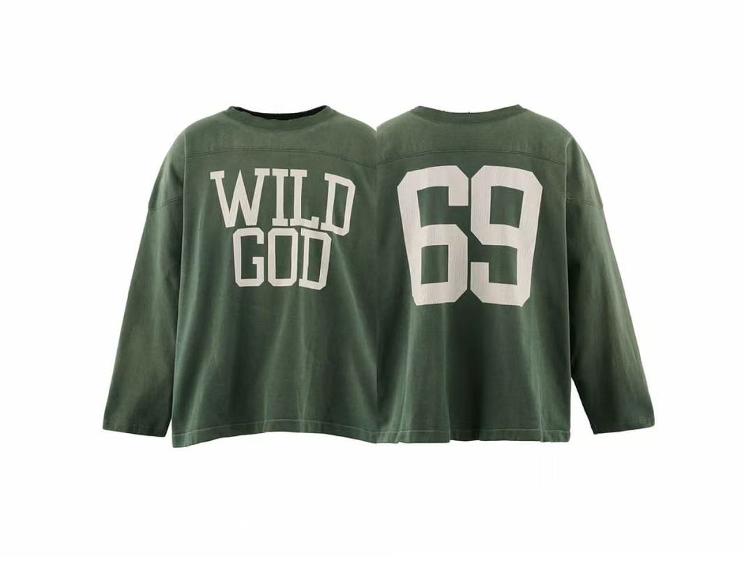 Saint Michael Wild God Varsity 69 Graphic Sweatshirt