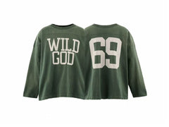 Saint Michael Wild God Varsity 69 Graphic Sweatshirt