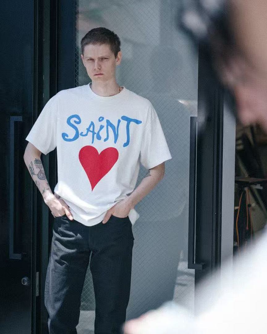Saint Michael Heart Graphic Tee