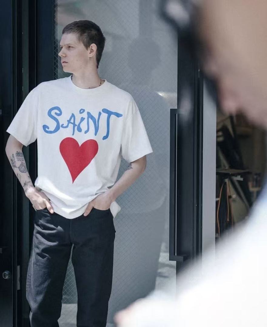 Saint Michael Heart Graphic Tee