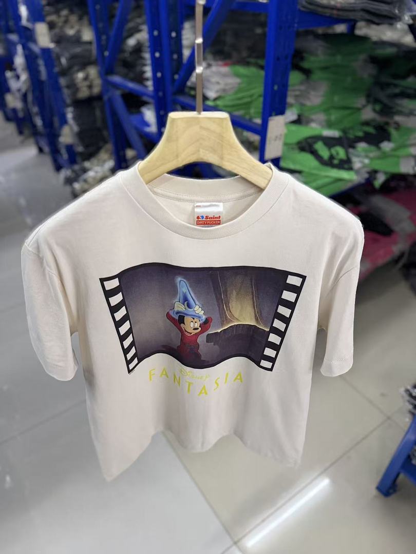 Saint Michael Fantasia Film Still Graphic Logo T-Shirt