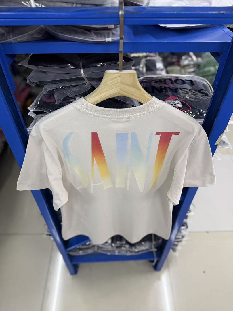 Saint Michael Fantasia Film Still Graphic Logo T-Shirt