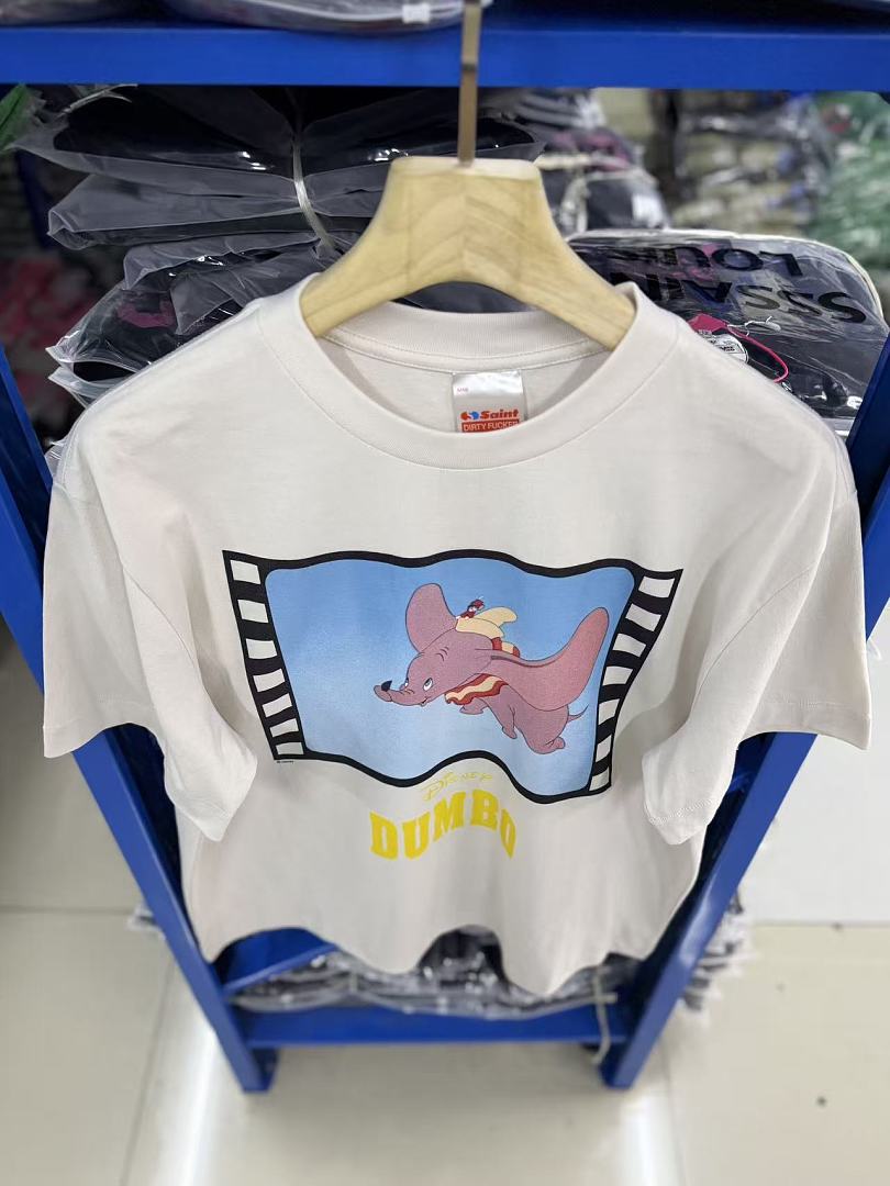 Saint Michael Dumbo Film Frame Graphic Logo T-Shirt