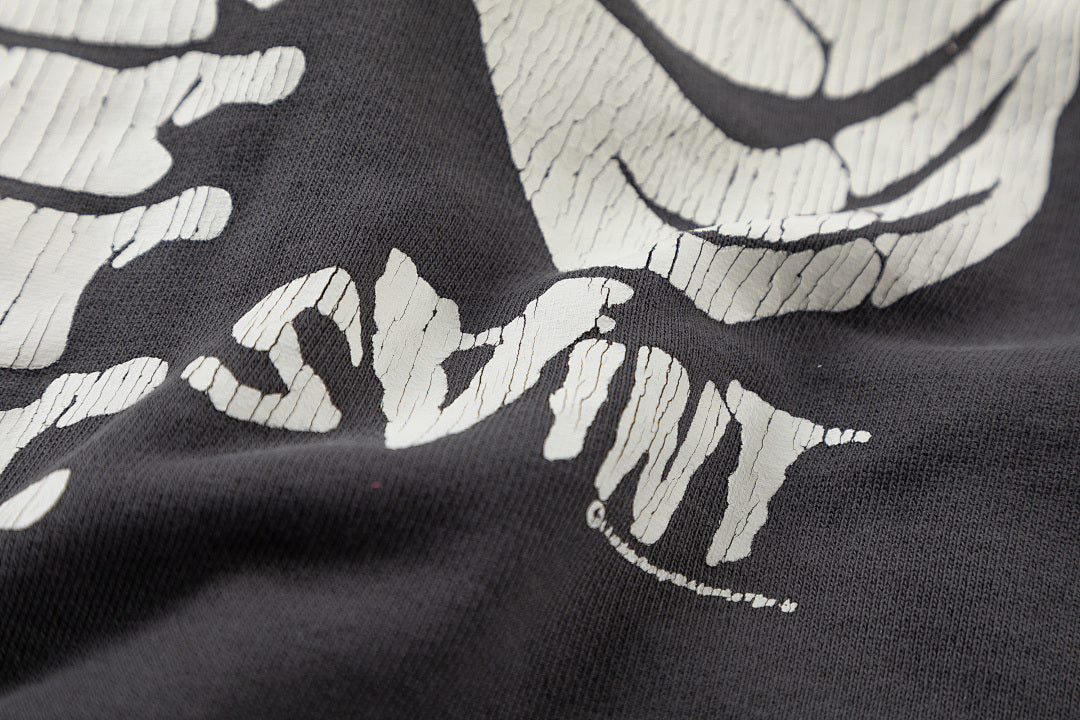 Saint Michael ST148 Skeleton Graphic Hoodie