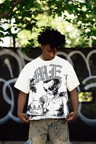 Mixed Emotion Graphic Illustration Tee