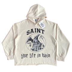 SAINT VANITY  American-style casual hooded loose-fitting hoodie