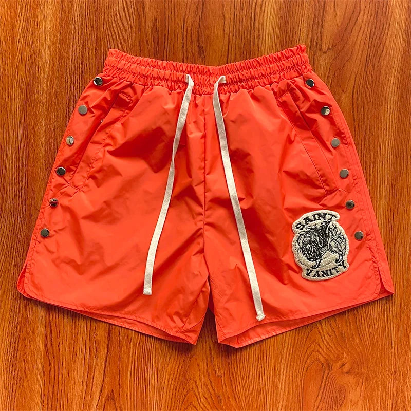 SAINT VANITY Embroidered Casual Sports Set